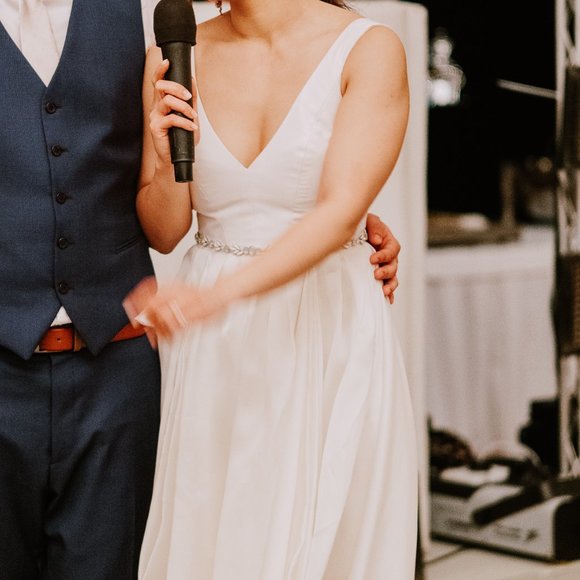 SOLD Carol Hannah Nolita organza wedding dress - Picture 2 of 13